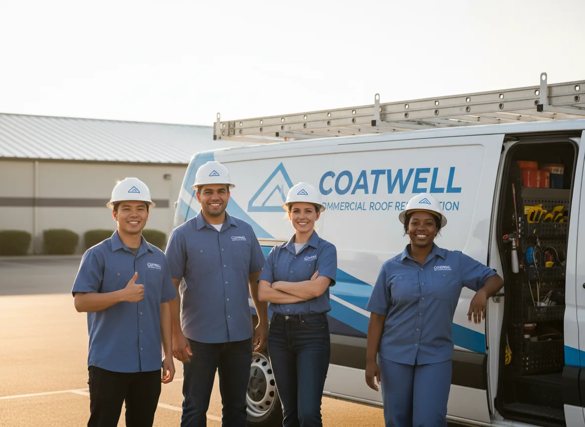 Commercial roof coating company in Whitmore, CA